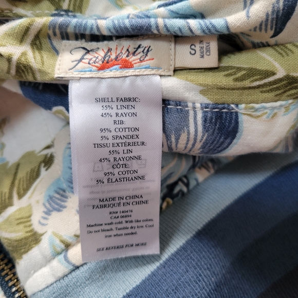 NWT Faherty Mandalay Reversible Bomber Jacket | Size S - Picture 10 of 10